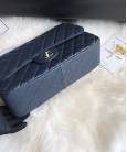 Сумка Large Classic Grained Calfskin Bag Blue
